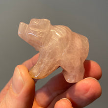 Load image into Gallery viewer, Rose Quartz Bear
