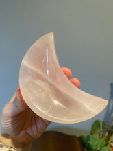 Load image into Gallery viewer, Rose Quartz Moon Bowl
