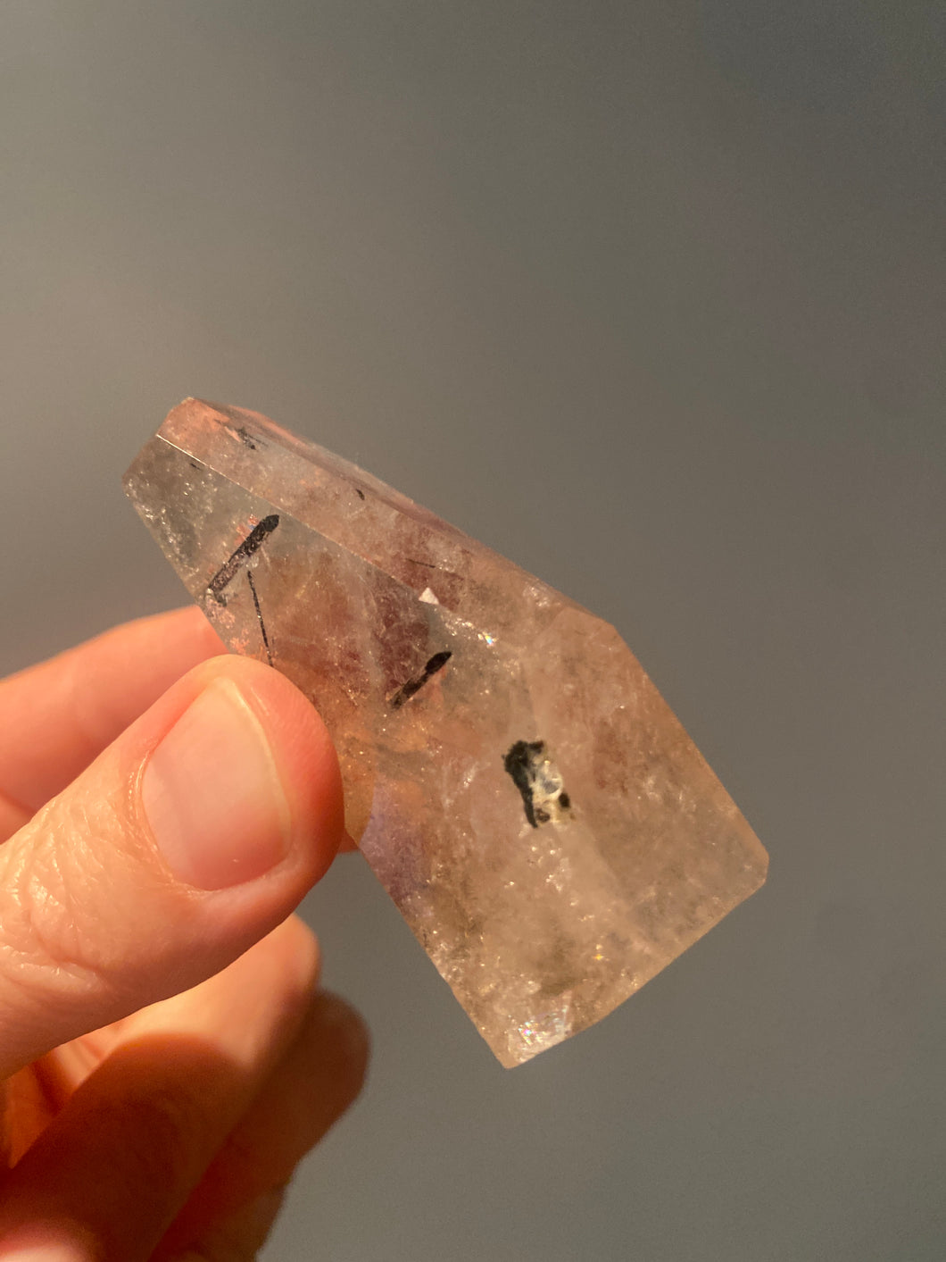 Tourmaline in Quartz Free Form