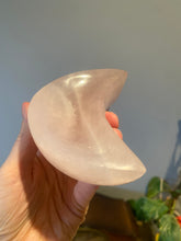 Load image into Gallery viewer, Rose Quartz Moon Bowl
